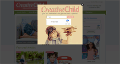 Desktop Screenshot of creativechild.com